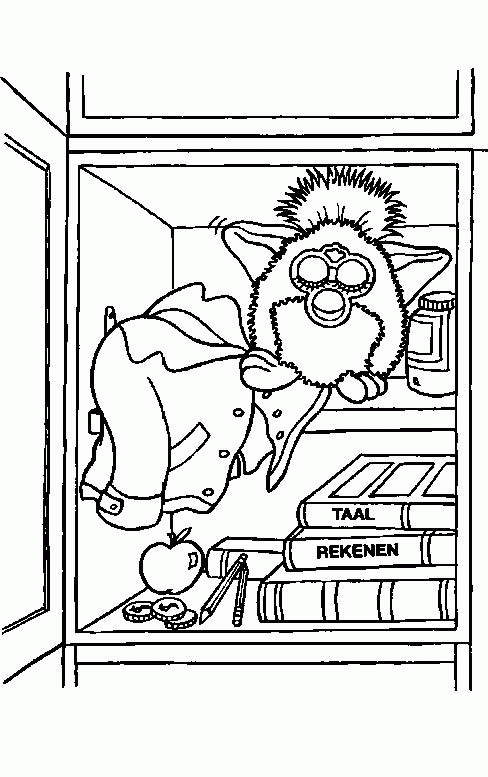 Furby kolorowanki